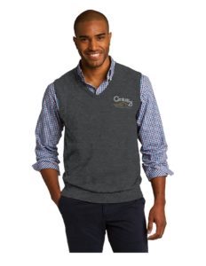 SW286 Sweater Vest Charcoal Heather